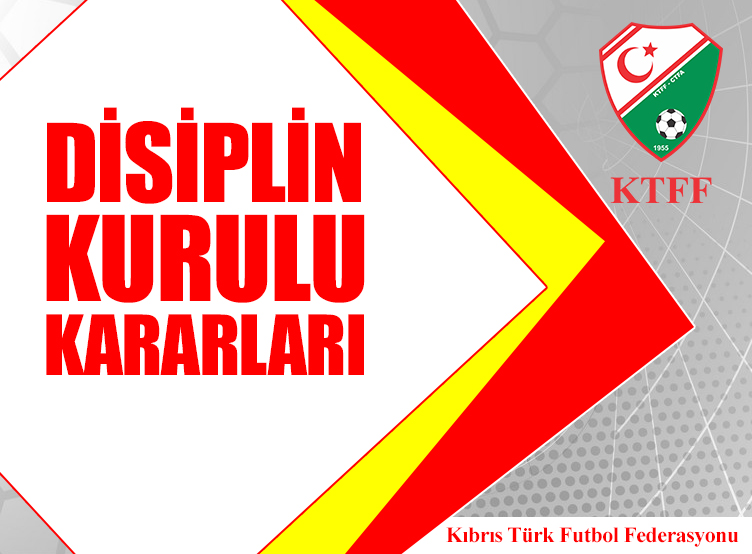 Disiplin Kurulu Kararları | 23.02.2024